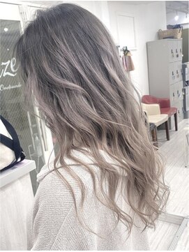 アジールヘア 東上野店(agir hair) 20代30代40代大人アッシュベージュバレイヤージュ透明感【上野】