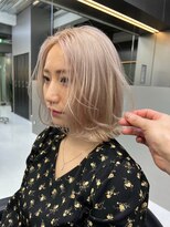 イキ 表参道(iki omotesando)&nbsp;ハッシュカット/フルバング/似合わせカット/レッドブラウン