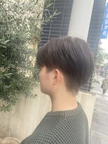 ココカラヘアー ニコ(cococara hair nico)&nbsp;メンズカット/マッシュ/初カラー/グレーカラー/簡単スタイリング