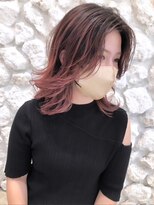 モアナ バイ ヘッドライト 沖縄豊見城店(Moana by HEADLIGHT)&nbsp;Moana【豊見城】#バレイヤージュ#ピンク#ピンクブラウン