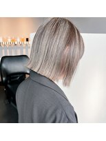 ヘアーエスクールシーユー 枚方T-SITE店(hair S.COEUR×Cu) 切りっぱなしボブ/ヘイリーボブ/ハイライト