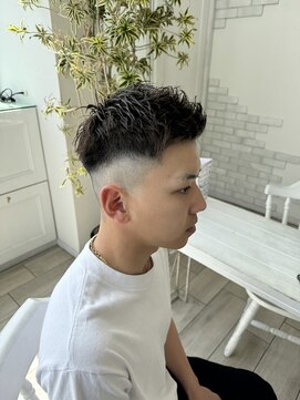 タブー 岐阜店(TABOO) バーバー風スキンフェードショート