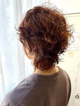 シアート(SHEART) くせ毛を活かしたパーマ風スタイル