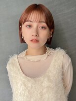 ガーデンヨコハマ(GARDEN YOKOHAMA) ミニボブタッセルボブ切りっぱなしシースルーバングウエットヘア