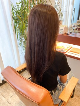 マーリャヘアー(mallia hair) レイヤースタイルレイヤーカットロングレイヤー小顔スタイル