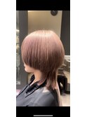ミルクティーピンクベージュ