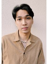 レジュアル(RESSUAL)&nbsp;ダークアッシュニュアンスパーマ韓国マッシュスペインカール