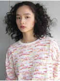 カーリーパーマ　アレンジ