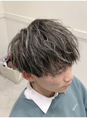 抜きっぱなしメッシュカラー