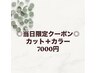 ◎当日限定◎カット＋カラー7000円