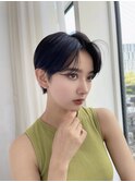 黒髪小顔ハンサムショート（WA-21）