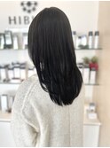 レイヤースタイル×ダークアッシュ