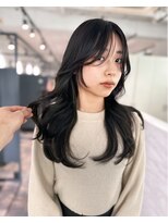 ディスアンドザット あびこ店(THIS&THAT)&nbsp;Hair by ryu 【　ロングレイヤー×黒髪】