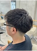 メンズカットフェードカット眉カット刈り上げ