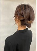 ヘアアレンジ＊ルーズシニヨン