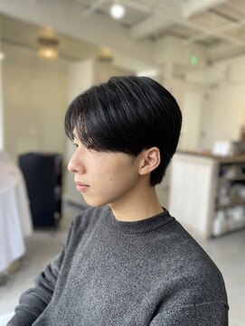 ソイクフ(SOY KUFU) 20代30代40代◎韓国風センターパートマッシュヘア