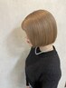 ブリーチリタッチカラー+カラー+水トリートメント￥10900