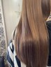 整えるカット＋縮毛矯正ストレート＋ヘアケア(薬剤除去付き)