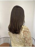 池袋 透明感 つや髪 オリーブブラウン ミディアムスタイル♪