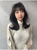 梶原指名　梅雨入り　韓国ヘア　縮毛矯正　前髪縮毛　レイヤー