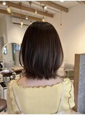 《maya》くびれボブ＊レイヤーボブ＊やわらかブラウン