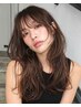 カット+透明感カラー+インボーンTr ￥14,300 [顔周り/前髪カット/韓国]