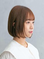アース 溝の口店(HAIR&MAKE EARTH)&nbsp;ワンカールボブ[溝の口/髪質改善/縮毛矯正/白髪ぼかし]