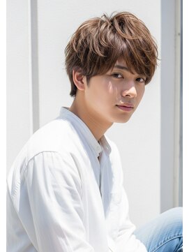 ネオリーブアーチ 武蔵小山店(Neolive arch) センターパート/ニュアンスパーマ/マッシュ/武蔵小山