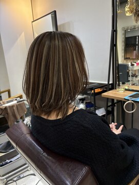 ブランシュ(Blanche) ハイライト、バレイヤージュ