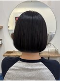 ツヤ感ボブ