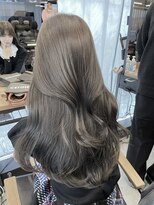 コート 表参道(Cote)&nbsp;ブリーチなし透明感カラー/アッシュグレージュオリーブブラウン