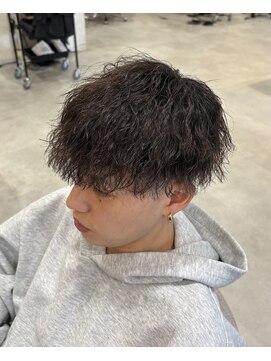 【FABRO:担当藤岡勇気】マッシュ×ツイストスパイラルパーマ