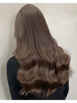 キラ 渋谷(KILLA) ツヤ髪スタイル/ミディアムレイヤー/ブルージュ/グレージュジュ