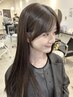 [夕方限定]顔周りカット+全体カラー+ヘッドスパ10分