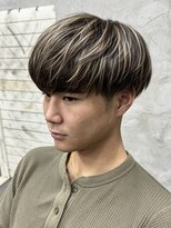 ダグ 横浜(DUG)&nbsp;メンズハイライト/マッシュ/センターパート