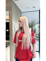 アース エレガンス 吉祥寺店(EARTH Elegance)&nbsp;黄みゼロの透明感たっぷりホワイトブロンド
