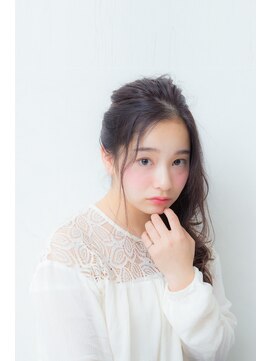 ハイエクステンション 京都駅前店(Hi-Extension) 【clarity京都】『丸顔◎』インスタNo.1ハーフアップ