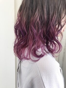 ヘアーデザイン シュシュ(hair design Chou Chou by Yone) ☆chouchou☆個性派ピンクグラデーション