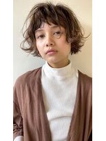 ガレージ バイ グリーン 原宿 表参道(Garage by green)&nbsp;【loki】ミニボブ×ニュアンスパーマ