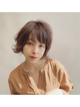 シエル 藤沢店(CIEL) 外ハネ前下がりボブ