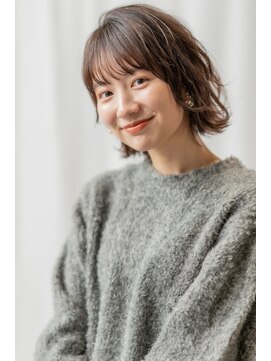オースティン 門前仲町(AUSTIN) AUSTIN☆外ハネボブアッシュブラウンネオウルフツイストパーマ