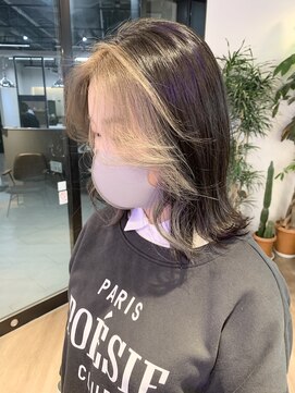 エイト 博多店(EIGHT hakata) 【EIGHT hakata】平島拓也__フェイスフレーミング/ベージュ