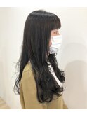 ロング／グレーアッシュ