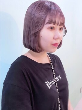 ディート(DEET) 【DEET YUMICO】透明感のあるグレイパープル【長野市　若里】