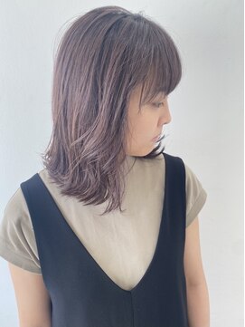 フォーク FOLK 【FOLK】ハイトーンからのトーンダウンにオススメラベンダー♪