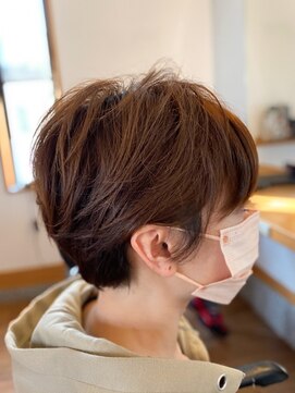 ギャロップヘアー くせ毛を活かすショート