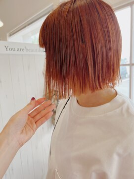 アンカーデイズ(Anchor Days) ビタミンカラー ショート/ベビーピンク/ミルクティーピンク