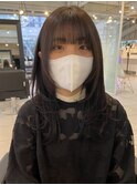 △ブリーチなしアッシュグレージュロングウルフレイヤーカット
