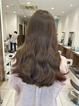 アッシュ 豊田店(Ash)&nbsp;【髪質改善カラー】抜け感ブラウン。