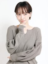 オンク 新宿(onk)&nbsp;黒髪/グレーベージュ/レイヤーロング/前髪パーマ[新宿駅]